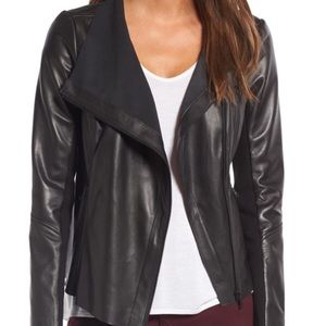 Trouve Raw Edge Leather Jacket *NWT*